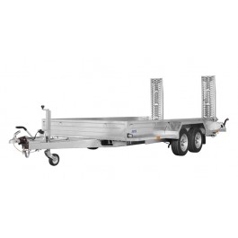 Remorque porte engin saris 3.5t, 4.06m - 2 essieux_0