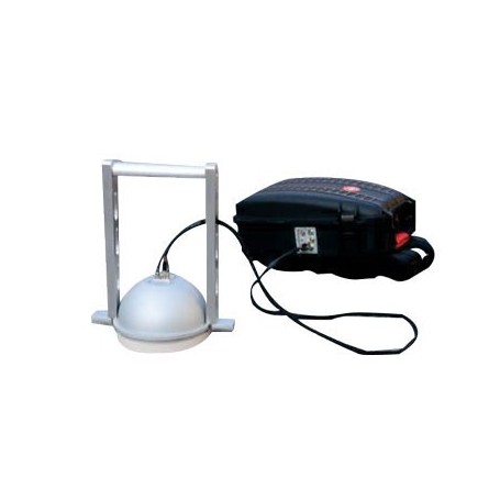 Respirometre portable pour flux de gaz du sol_0