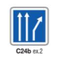 Panneau de signalisation d'indication  type c24b ex.2_0