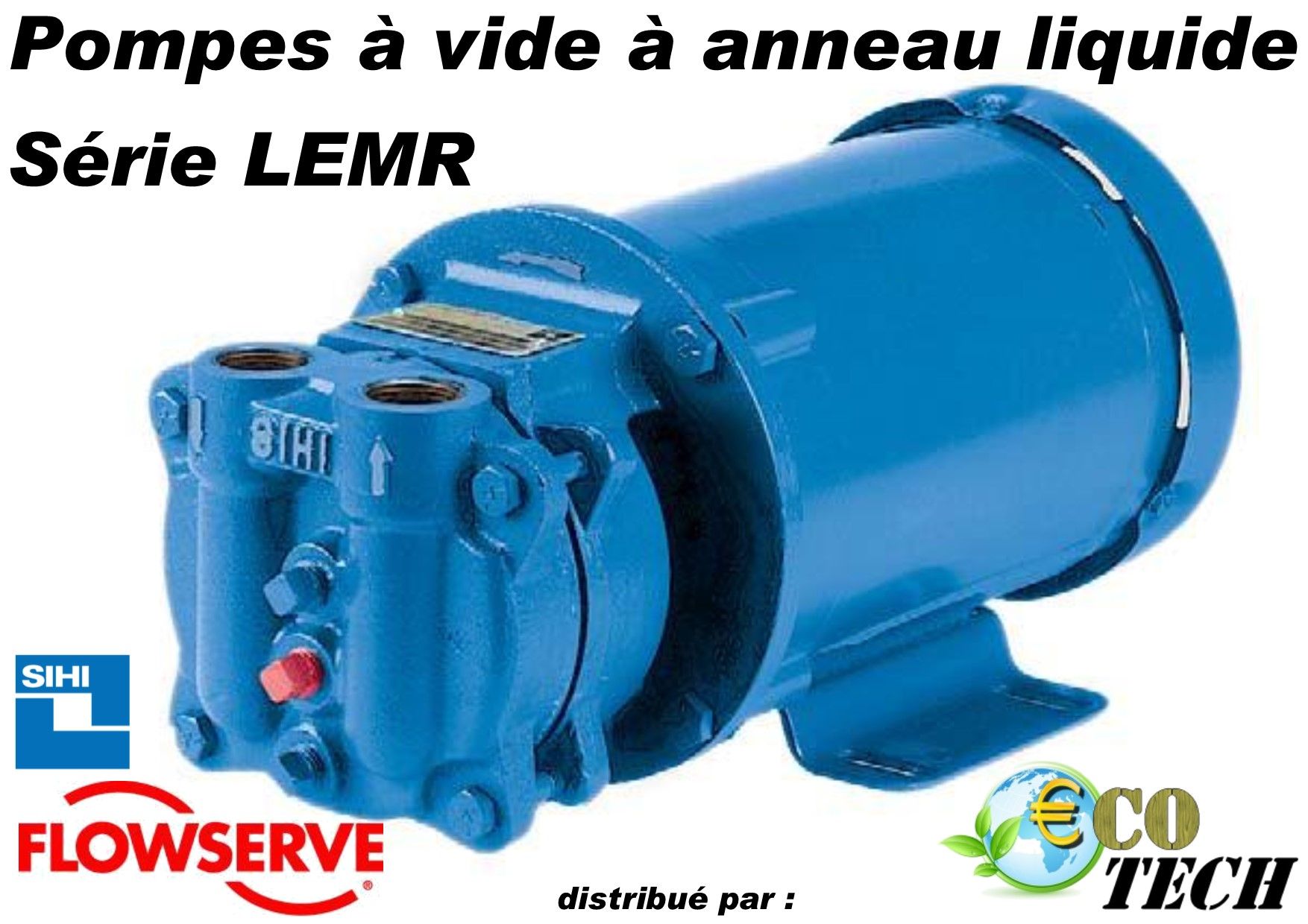 Sihi / flowserve série lemr  15/20 - pompe à vide à anneau liquide_0