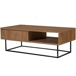 Table basse en aggloméré et métal Dale Hanah Home - marron 8682870773462_0