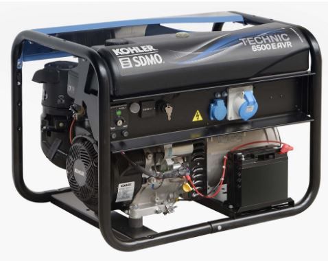Technic 6500 E AVR M groupe électrogène - Kohler - 6,30 kW - 50 Hz - 230 V_0