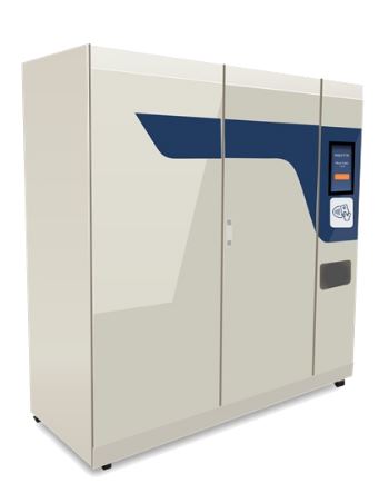 Unité de distribution de vêtements de travail automatisée - Modèle D200 PRO - Compacte, modulaire, jusqu'à 600 articles_0