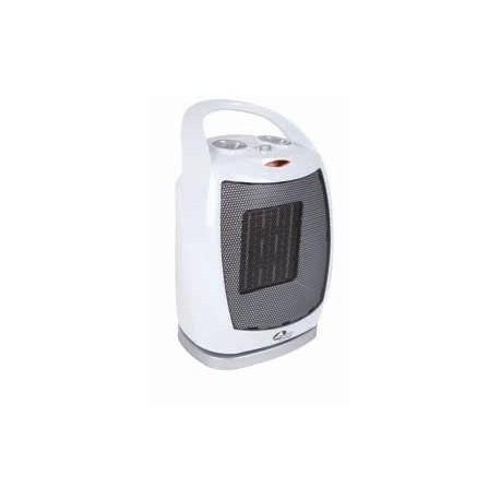 Chauffage céramique oscillant 1500W - 3 positions avec poignée et sécurité anti-retournement - Hauteur 35 cm_0