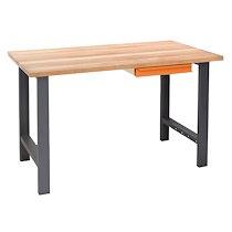 Établi d'Atelier 1,5M Fischer Darex  Plateau Bois - 1 tiroir_0