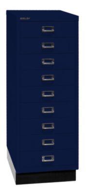Lot De 29 Roulettes Pour Armoire Bisley MultiDrawer Série 29/39 A3 - Support Mobile Métal Noir - 41,5 X 29 X 86 Cm