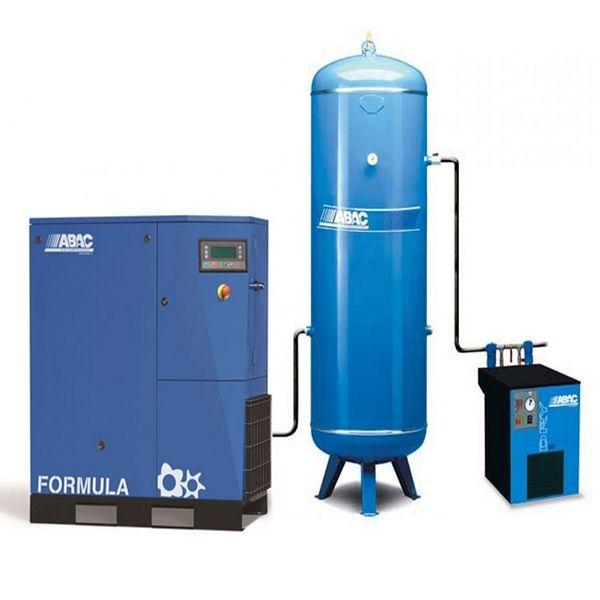 Compresseur d'air rotatif à vis ABAC 20 CV - Réservoir vertical 500L et sécheur d'air - 11573114_0