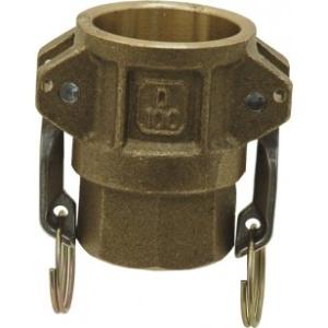 Coupleur femelle - type D - joints NBR - laiton 06CFL - Réf. : 06CFL_0