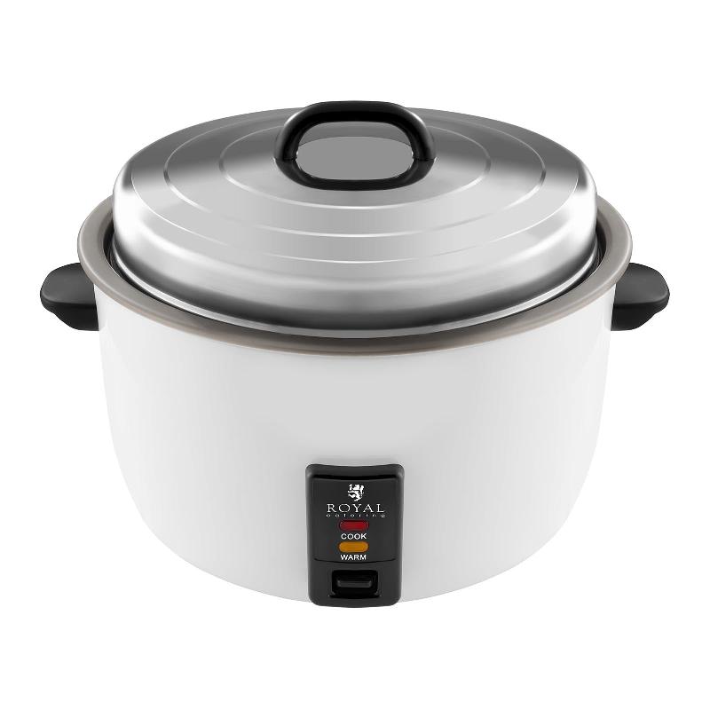 CUISEUR RIZ 2 950 WATTS 23 LITRES DE CAPACITÉ RÉCIPIENT DE CUISSON EN ACIER INOXYDABLE AVEC POIGNÉE EN MATIÈRE PLASTIQUE INCL. VERRE MESUREUR ET CUILLÈRE À RIZ 14_0003945_0