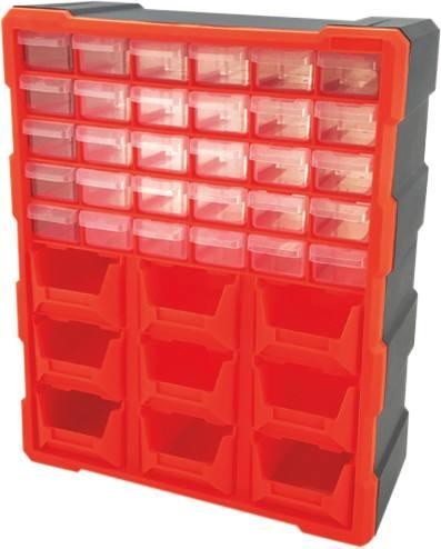 DRAKKAR EQUIPEMENT - Casier de rangement 39 compartiments - 47x38x16cm - Réf 72555_0