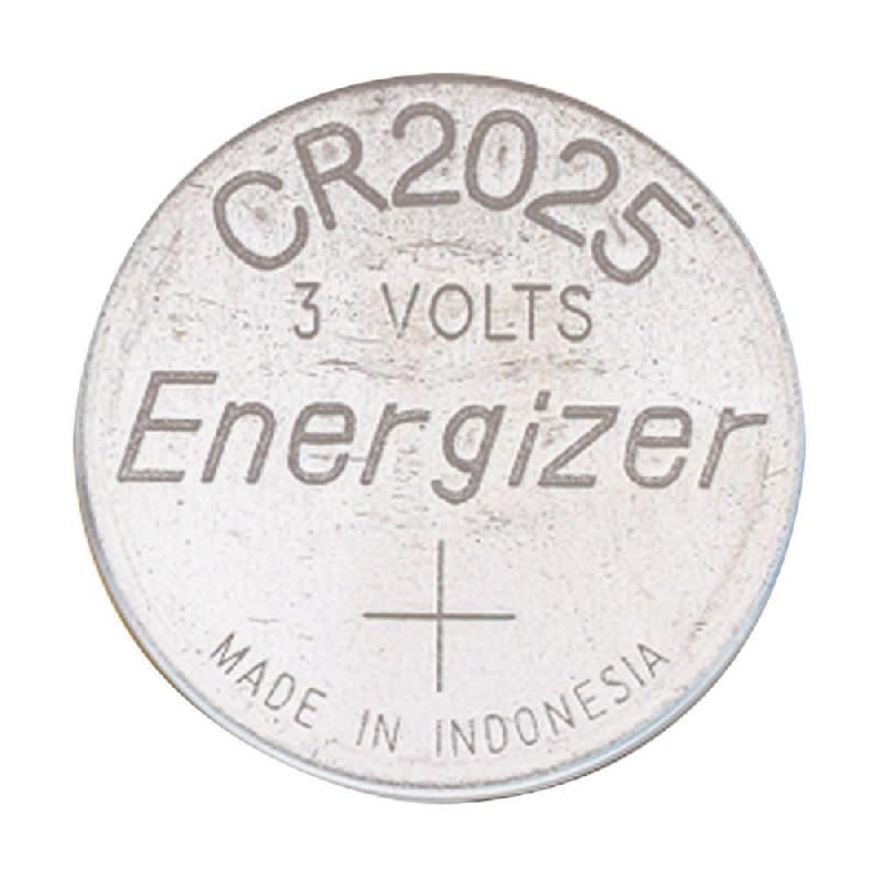 ENERGIZER PILE BOUTON LITHIUM - CR2025 - 3V (PRIX UNITAIRE)