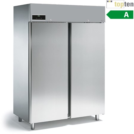 Armoire réfrigérée GN2/1-X-Treme 1150L - 145x85,5x207cm - Température -2/+8°C - Acier inox AISI 304 - 2 portes_0