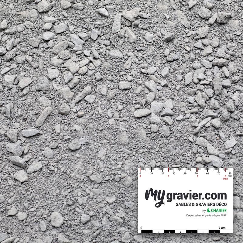 Granulats concassés - Gnt a 0/20 - remblais sous-couche gris-bleu - My Gravier_0