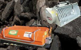 Godets balayeurs-ramasseurs Cima Europe - grande capacité de ramassage pour chantiers_0