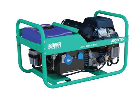 Groupe électrogène portable LEADER 10500 XL21 DE - démarrage électrique - puissance max. 9.2 kW - réservoir 21L - moteur YAMAHA_0