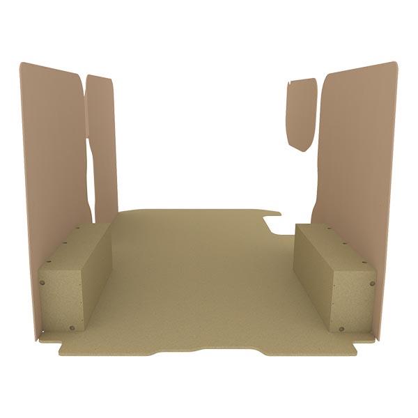 Habillage bois natural K2 aggloméré + MDF / Portes arrière incluses_0
