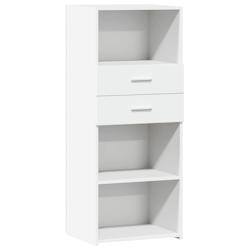 Helloshop26 - Buffet bahut commode armoire meuble de rangement organisateur cuisine salle de séjour salon haut 50 x 42,5 x 124 cm 02_0032460 - 300021_0