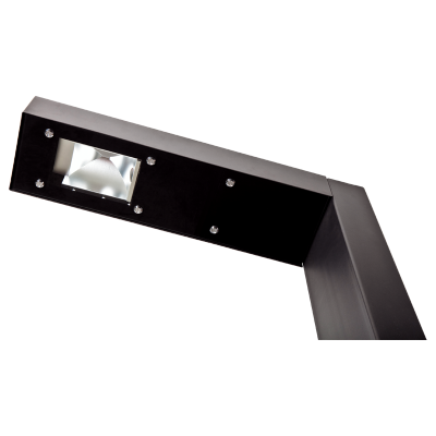 Luminaire d'éclairage public Hammer - acier électro-zingué - HID 150W - IP66 - 800x1500 mm_0