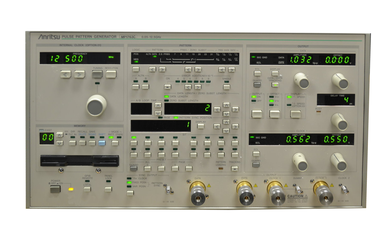 Mp1763c - generateur d'impulsions - anritsu (wiltron) - 50 mhz - 12.5 ghz - générateurs de signaux_0