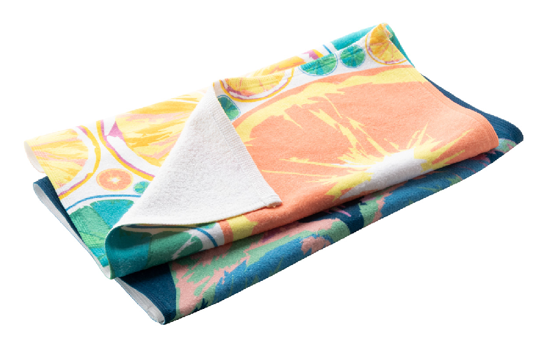 Serviette publicitaire - impression sublimation - 100% coton et microfibre - 400g/m² - minimum 50 pièces_0