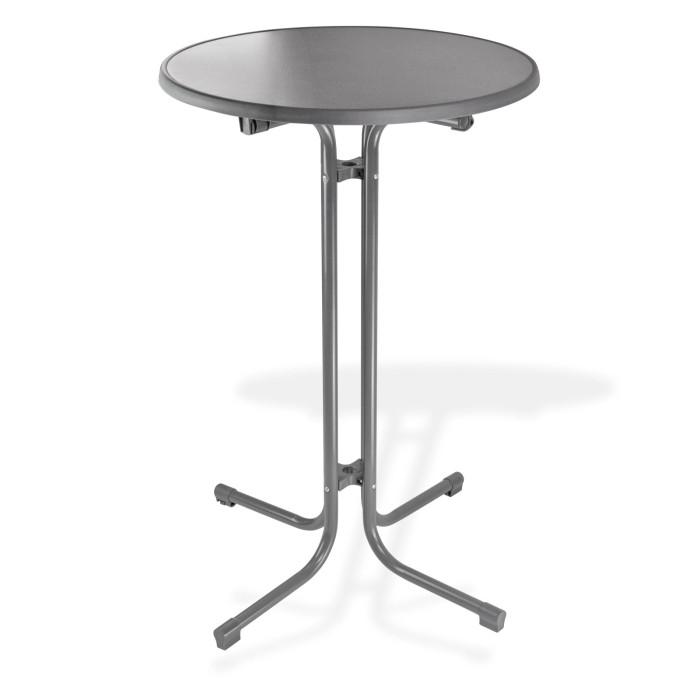 Table de bistro haute - mange-debout pliable 'treviso' - anthracite_0