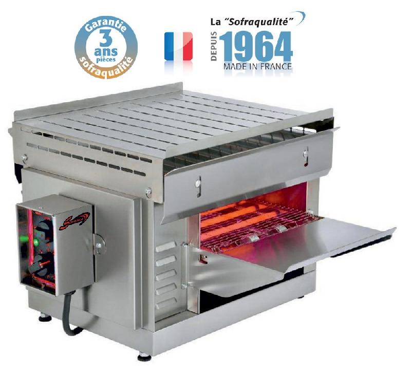 Toaster à convoyeur à quartz alimentation - monophasé (230 v ) - 24062TR_0