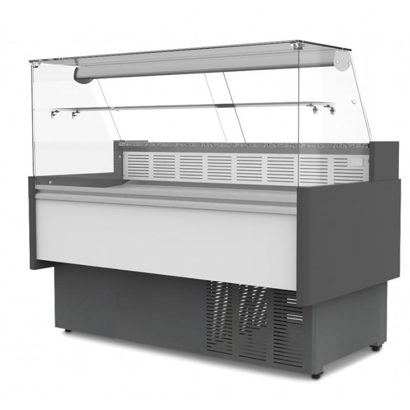 Vitrine réfrigérée Araya VD Isotech - +2°C à +8°C - Vitrage droit, éclairage LED, groupe au gaz R290_0