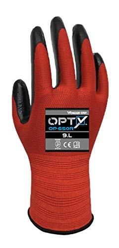 WONDER GRIP OP-650R OPTY - Gants de travail en nitrile - Adhérence optimale et confort_0