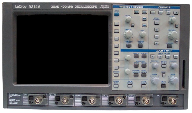 Oscilloscope numérique 9314A - Teledyne LeCroy - 400 MHz - 4 canaux - Taux d'échantillonnage 100 MS/s_0