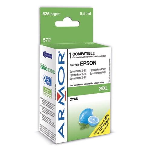 Armor cartouche jet d'encre compatible pour epson cyan t2992xl k12665_0