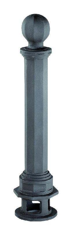 Borne Valencia fixe en fonte - Hauteur 58 cm - Version amovible disponible_0