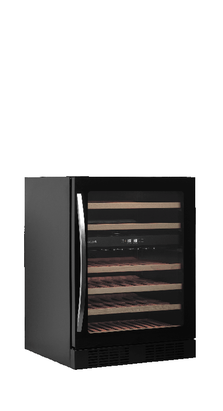 Cave à vin vitrée sans cadre TFW - 2 zones de température - Référence TFW200-2F - TEFCOLD_0