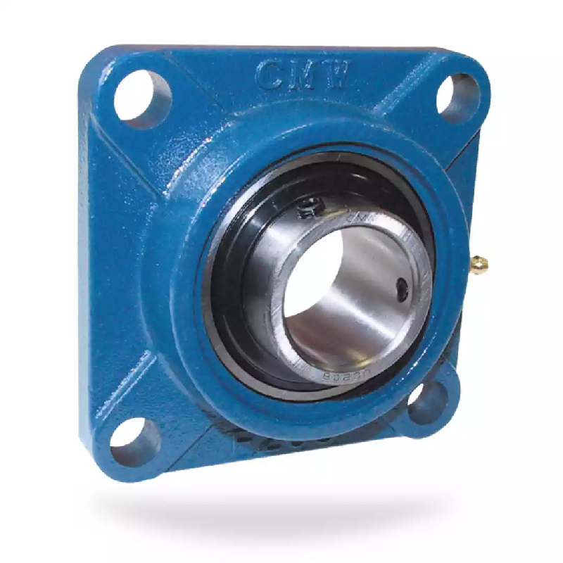 CMW - SAF206 - Paliers auto-aligneurs carré - applique 4 trous - collier excentrique - bague courte - diamètre intérieur 30 mm_0