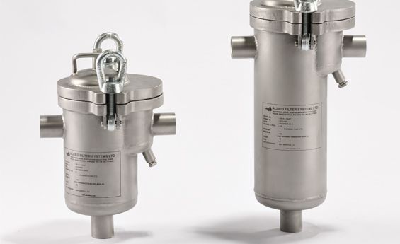 Corps de filtre Allied Filter Systems - acier inoxydable 316L - mini poches filtrantes - modèles HD13, HD14, RBFP13, RBFP14, RBFV13, RBFV14_0