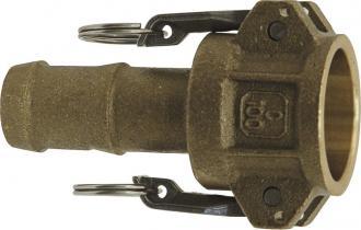 Coupleur cannelé pour raccord à came - 33/42 - Référence 300376 - laiton, tous diamètres disponibles_0