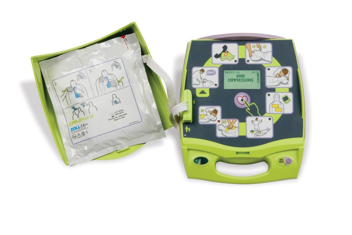 Défibrillateur ZOLL AED PLUS semi-automatique avec électrodes adultes et enfants_0