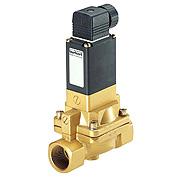 Électrovanne à commande assistée type 5282 - pour fluides légèrement chargés et agressifs - PN 0.2-10 bar_0