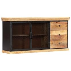 Helloshop26 - Buffet bahut armoire console meuble de rangement 150 cm bois de manguier solide 4402185 - 3001416745544_0