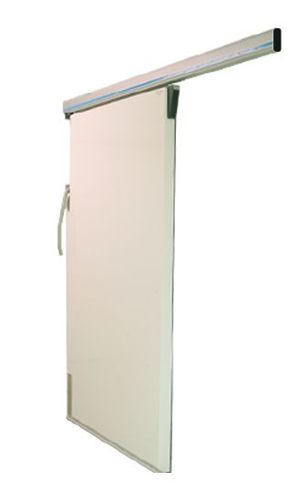 Porte de chambre froide coulissante - Polyporte - Polyester moulé - Épaisseur 2.0 mm_0