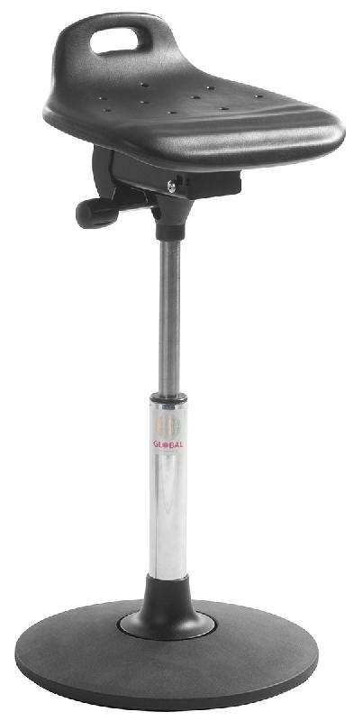Siège ergonomique assis-debout base flexible – Omega Sway, hauteur d'assise 530/720 mm - idéal pour ateliers et stations debout prolongées_0