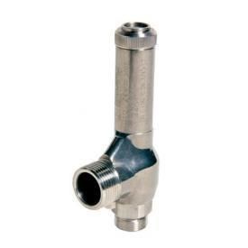 Soupape de sûreté canalisée en inox - Référence 2883 - Tarages standards de 0,5 à 12 bar_0