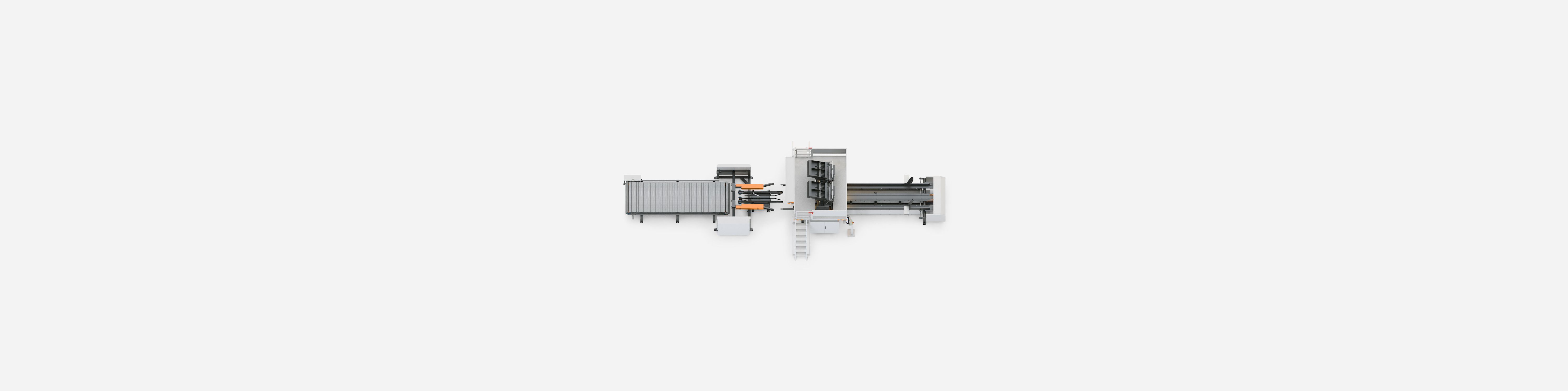 Tandem 1 - Machines pour palettes - Ligne de clouage continu - 4 et 2 entrées_0