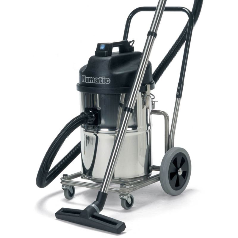 WVD750T - Aspirateur à eau et poussières Numatic - Cuve inox, 98L/sec, 2x1060W_0