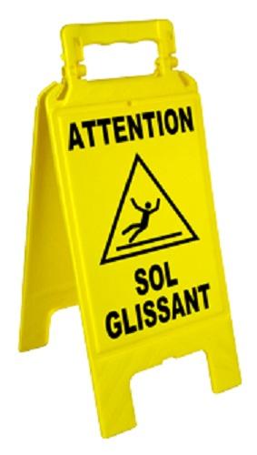 Chevalet de signalisation ''sol glissant'' 600x275mm - NOVAP - 4291000 - 535491_0