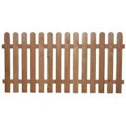 Clôture Bressanone - Clôtures en bois Pircher - Mélèze alpin brut 200 x 79 cm_0
