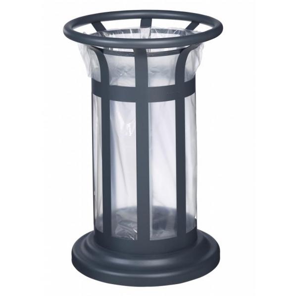 Corbeille publique Tulipe 60 litres - Version Vigipirate - Fabriquée en France par Rossignol_0
