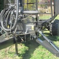 Grue forestière Performa 555 - portée 5,55m - levage 530kg à 4m - grappin 0.17m3 avec rotator 3T_0
