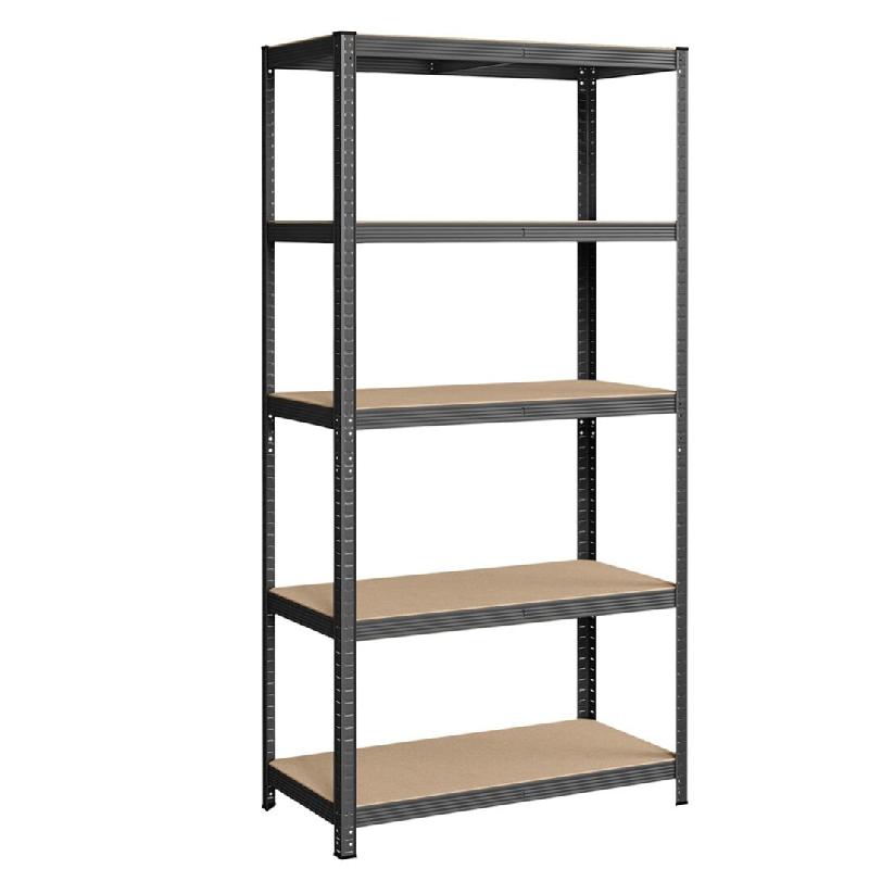 Helloshop26 - Étagère charge lourde métallique 200 x 100 x 50 cm 5 niveaux charge totale 875 kg (175 kg/niveau) étagère de rangement 12_0005593 -_0