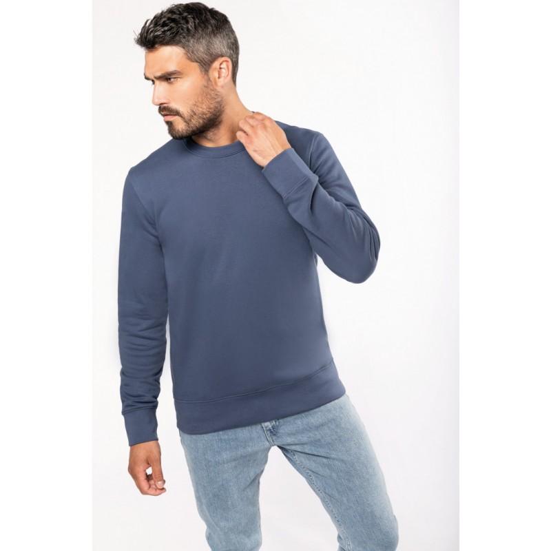 K4025 - Sweat-shirt écoresponsable à col rond - 85% coton biologique et polyester recyclé_0