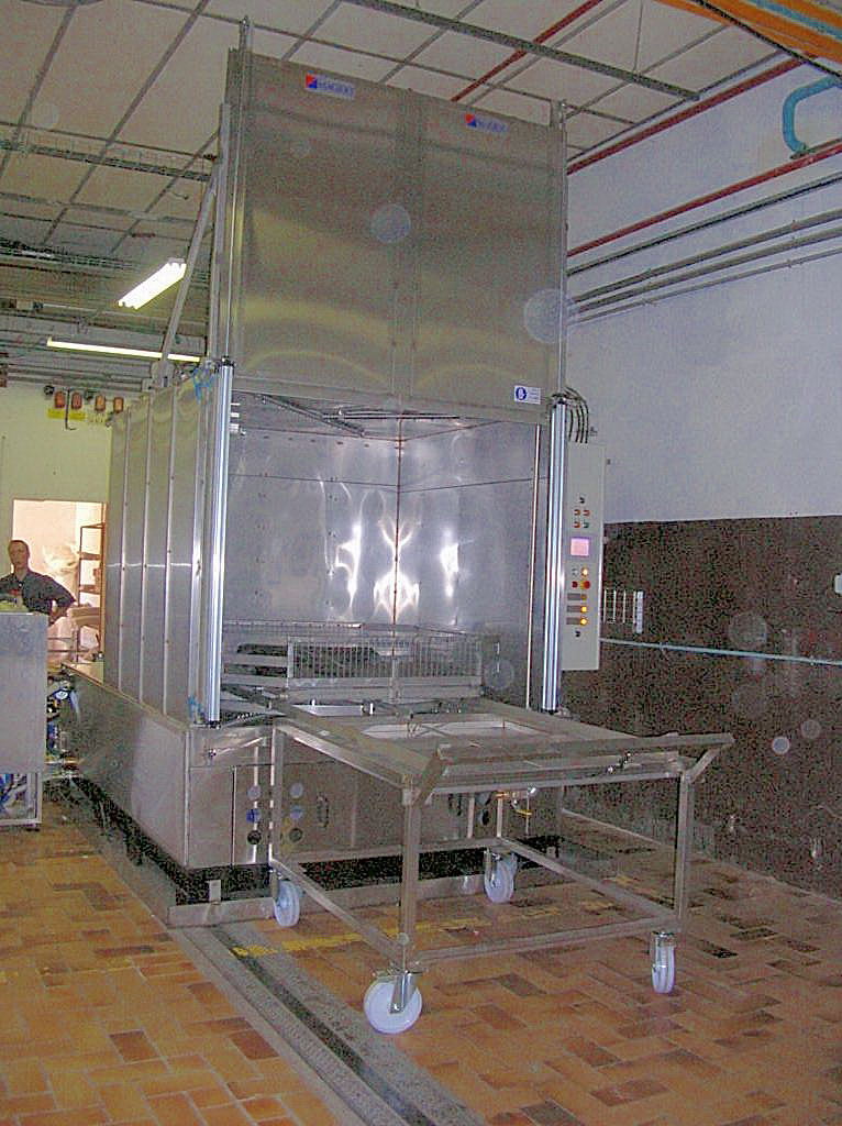 Machine cabine magido de degraissage inox a aspersion l213_0